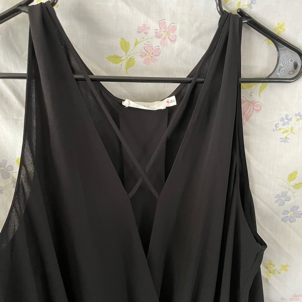 Lush sheer high low top